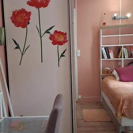 Les Lavandins,chambre Climatise, A 300 Tram L5, Parking Et Wifi Gratuit Homestay szállás